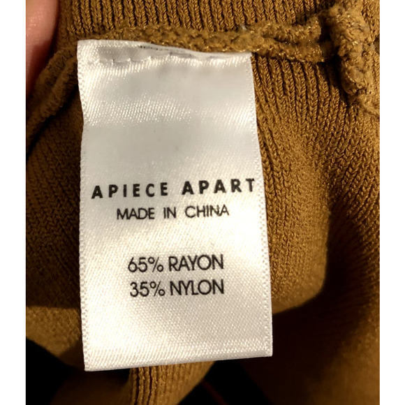 Apiece Apart Colorblock Striped Knit Long Sleeve Sweater Medium - Picture 5 of 8